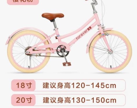 永久儿童自行车 买来几乎一直闲置，没骑过几...