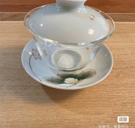 戏墨 粉彩盖碗 无使用痕迹几乎全新非老春、...