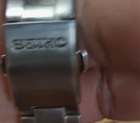 全新精工精钢表链 孤口直径18mm，表链全...