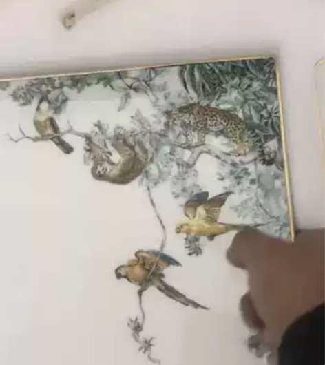 懂货的来哈～～～全新爱马仕16骨瓷鎏金餐具...