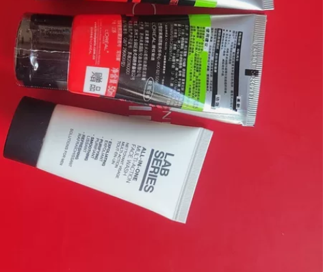 欧莱雅男士洁面50ml*2+朗仕多洁面30...