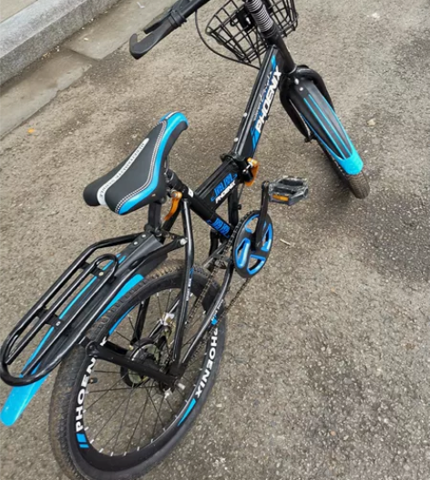 凤凰牌儿童折叠自行车，，基本没有怎么骑过，...