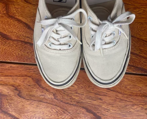 vans安纳海姆 米白 35 有点脏 没刷...