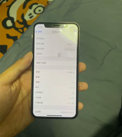 自用X  美版无锁64G 仅仅更换过电池（...