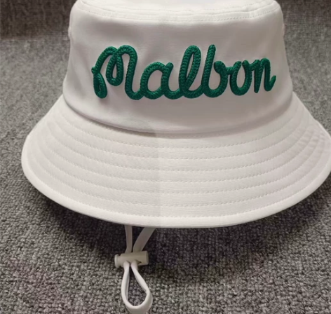malbon男女渔夫帽 时尚潮流,刺绣lo...
