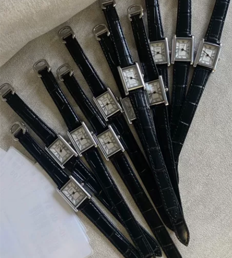 歌迪手表电子石英表真皮表带,不锈钢折叠扣,...