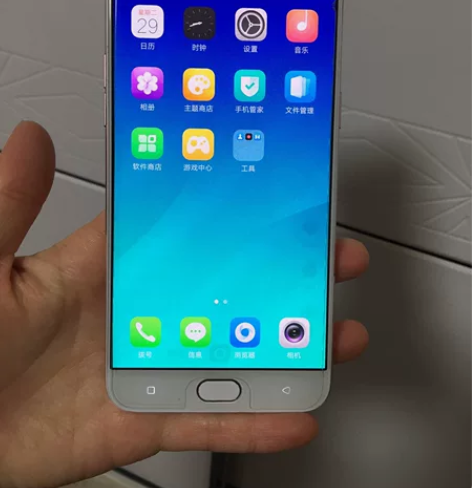 OPPOR9s智能手机玫瑰金,适合学生老人...