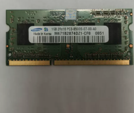DDR3-1066笔记本内存条1G，三星原...
