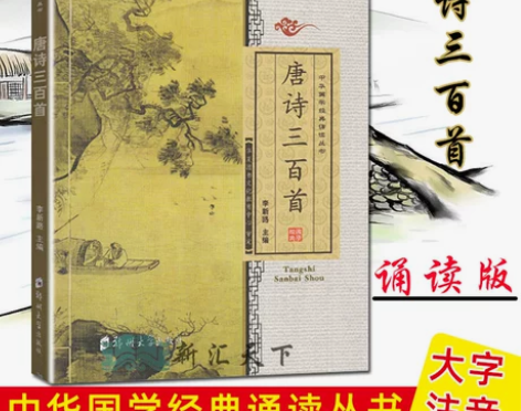 儿童三百正版 唐诗三百首全文大字注拼音版中华