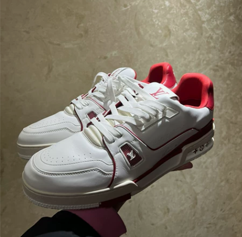 lv trainer 红白 54后跟买来试...