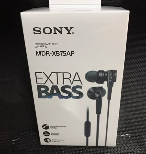 原装SONY/索尼 MDR-XB75AP入...