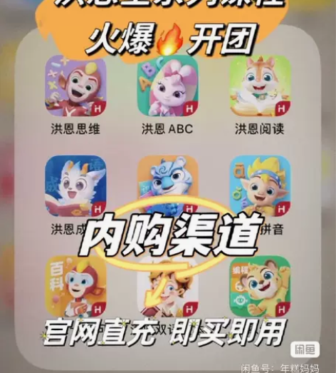 洪恩app 识字(子集 成语)思维 英语 ...