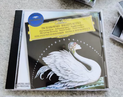 柴可夫斯基 天鹅湖 古典音乐唱片 CD唱片...