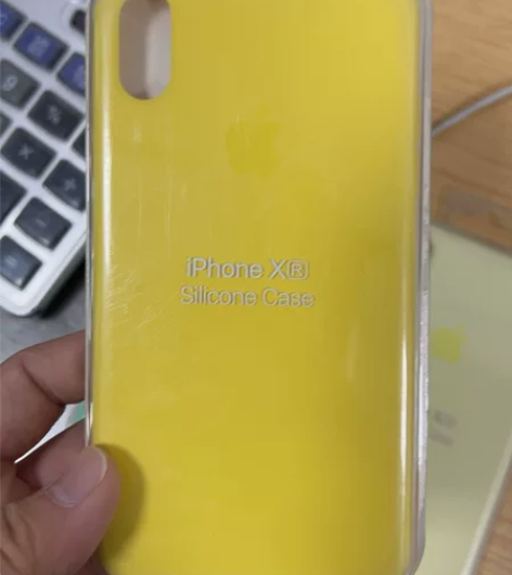 iPhoneXR硅胶保护壳,买一送一可以包...