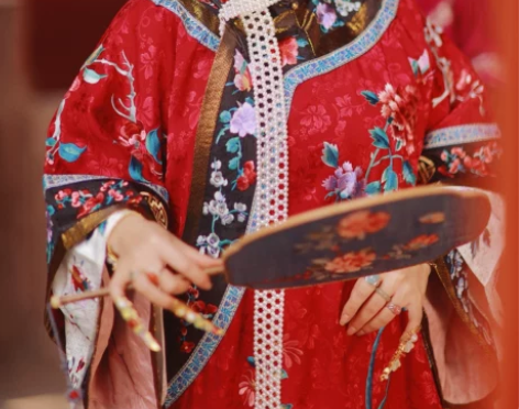 【霜翎阁】龙华旗头围子旗装满族领巾