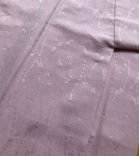 kiya喜屋甘石粉不规则色无地和服 材质：...