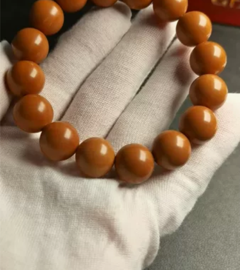 橄榄核正圆光珠 品相牛逼。精品中的精品,无...