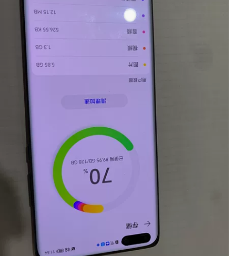 国行华为P40pro5G手机，128的内存...