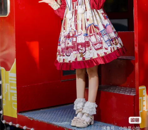 爆米花Lolita m码 瑕疵见下图 感兴...