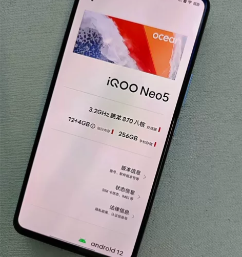 vivo iQOO Neo5  骁龙870...