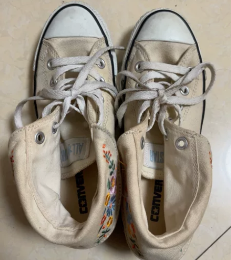 Converse匡威经典帆布鞋休闲鞋高帮女...