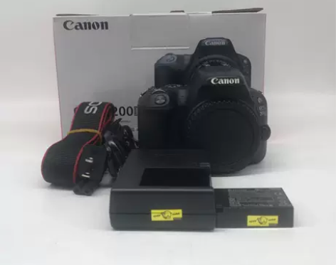 9成新佳能 EOS 200D 掉漆明显，眼...