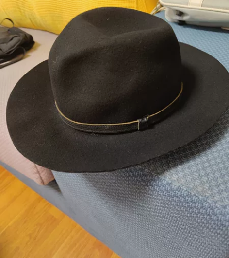 moussy 费多拉帽Fedora 礼帽 ...