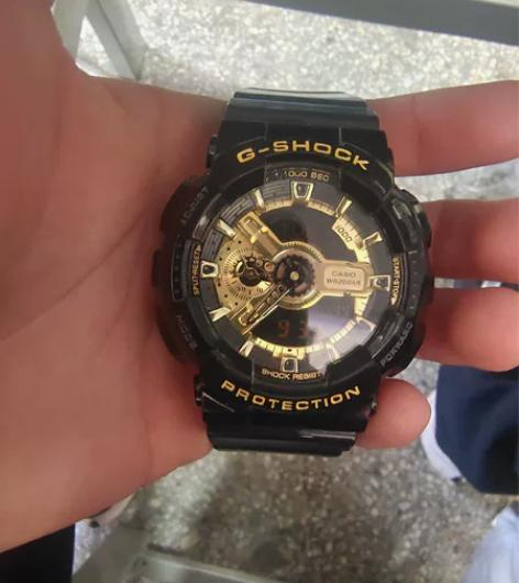 卡西欧黑金正品 带了不到半年 想了解 有想...