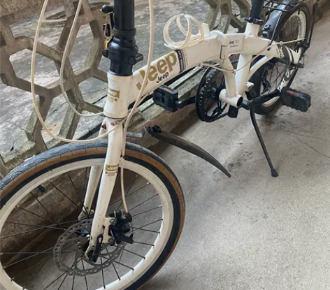 品牌折叠自行车JEEP2500，好似16寸...