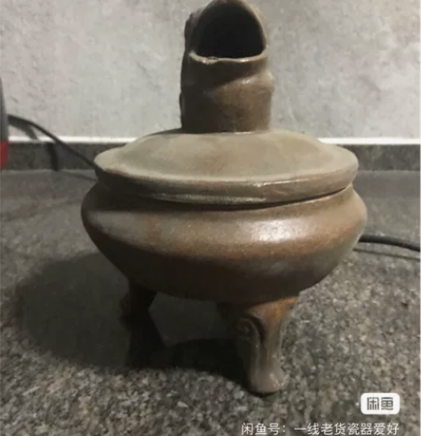 老熏香炉 几十年前的,蚊香放里面烧,灭蚊子...