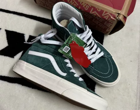 Vans sk8 hi 绿色 VN0A4U...