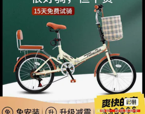 20寸永久自行车,可以折叠, 全新,买来准...