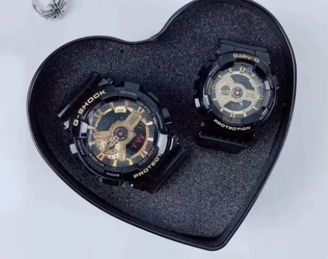 卡西欧透明情侣对表情侣系列 G-SHOCK...