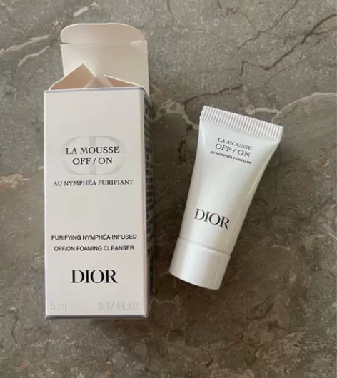 dior新品睡莲洁面对标山茶花 试用5...