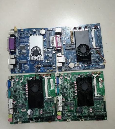 1037u主板 前面四张itx的 后面两张...