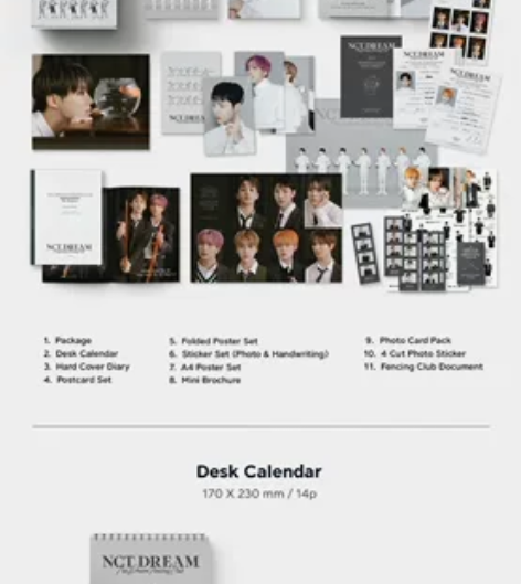 【出】2023年nct dream台历 无...