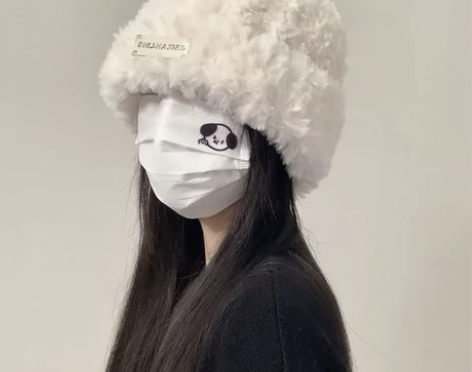 毛绒帽，冬季保暖，包头显脸小，颜色备注，帽...