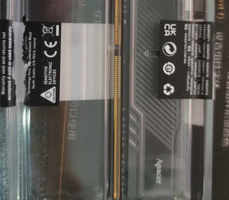 Apacer内存条16Gddr4,电脑换了...