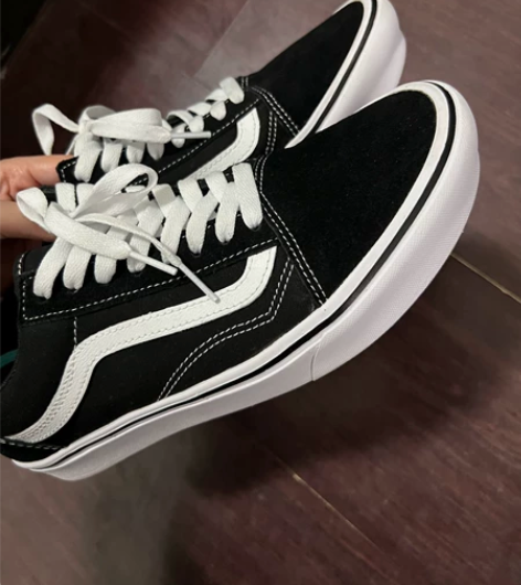 Vans 低帮 男鞋 经典黑白 vans鞋...