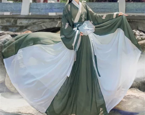 【汉旭长安故里汉服女齐腰襦裙晋制交领三件套...