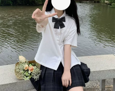 碳灰jk制服裙正版日系学院风裙子套装夏季原...