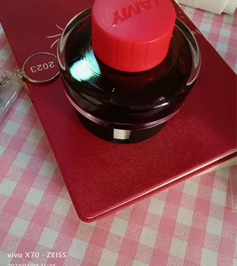 包邮~凌美LAMY墨水 红色 仅试用过...