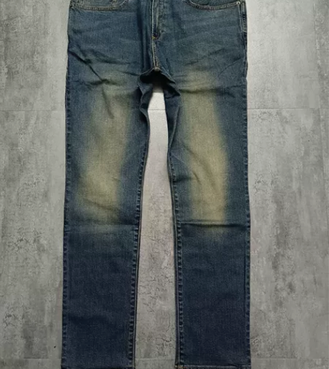 gap样品长裤水洗牛仔裤春秋修身直筒休闲牛...