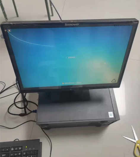 出家用闲置台式电脑台式计算机 联想电脑,东...