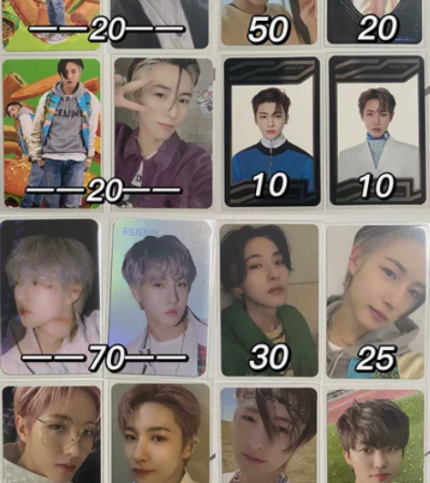 出nct dream 黄仁俊 罗渽民小卡 ...