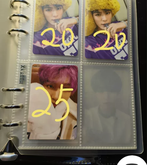 nct dream candy专辑小卡...