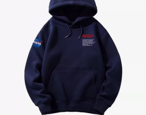 nasa美式卫衣男潮连帽官网正品宇航员秋冬...