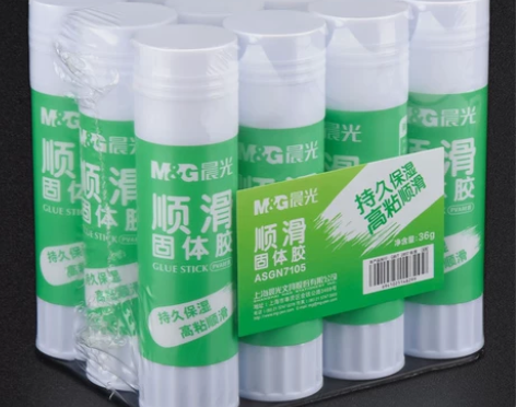 晨光固体胶高粘学生手工胶棒9g财务固体胶水...