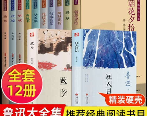 鲁迅全集正版10册 全套原著经典必读课外书...