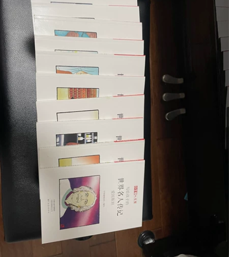 写给孩子的世界名人传记，正版没有打折的时候...